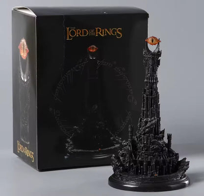 Barad-dur the Dark Tower The Lord of the Rings Ornament Statue Model PVC 7.8" [Boxed]