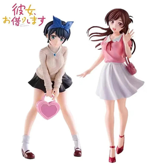 Chizuru Mizuhara, Ruka Sarashina Rent-A-Girlfriend Anime Figure Model Statue [Boxed]