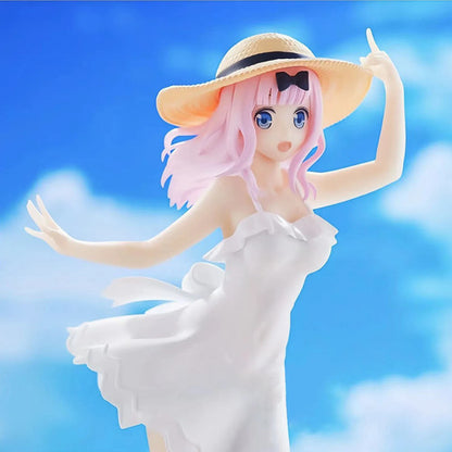 Chika Fujiwara Seaside Ver. Love is War Kawaii Anime Figure Model PVC 7" [No Box]