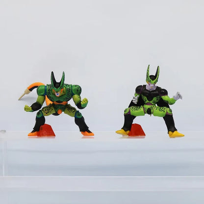 Cell Set of 7 pcs Dragon Ball Z Anime Figure Model Statue PVC 1 - 4" [No Box]