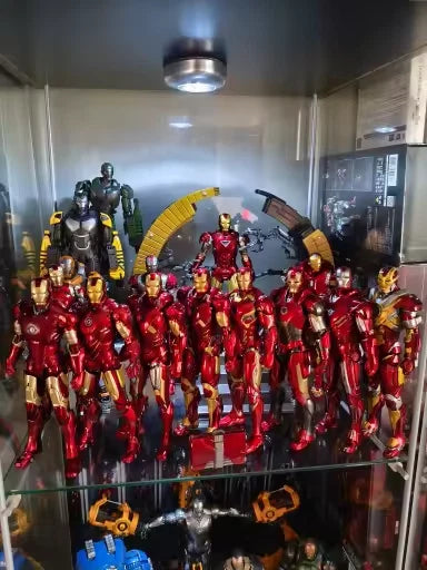 Iron Man Mark 9 Marvel Adjustable Classic Action Figure Model PVC 6.5" [Boxed]