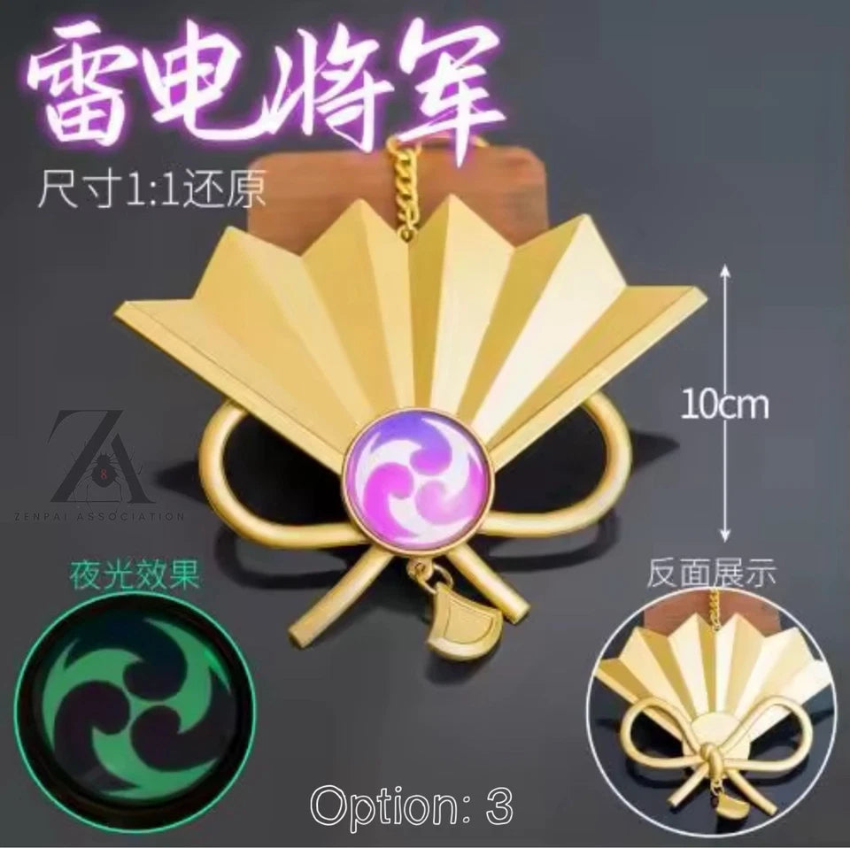Genshin Impact Luminous Element Cosplay Pendants Gift Accessories 9 - 11"