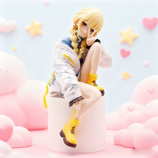Kotone Fujita Gakuen Idolmaster Desktop Anime Figure Model PVC 6.6" [Boxed]