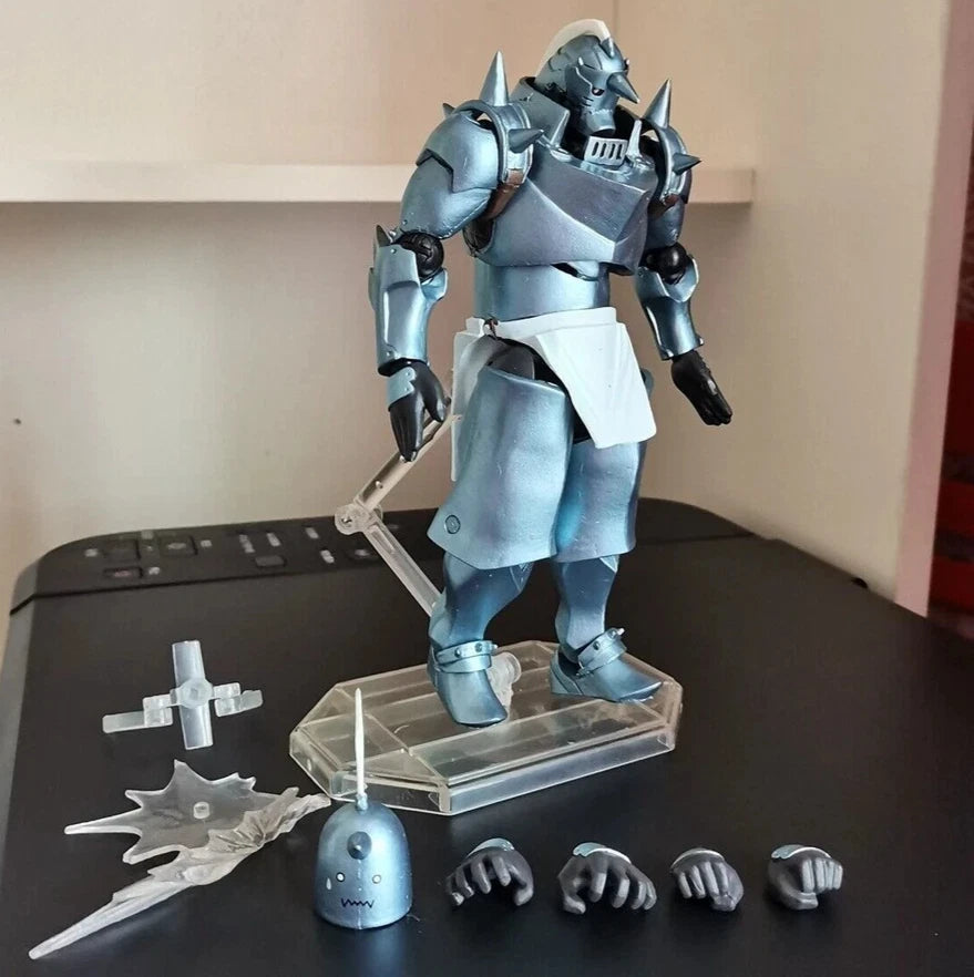 Alphonse Elric Fullmetal Alchemist Adjustable Anime Action Figure PVC 6.5" [Box]
