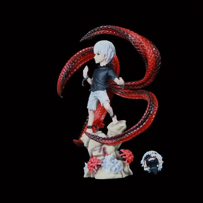 Ken Kaneki Centipede Tokyo Ghoul Collectible Anime Chibi Figure PVC 6" [Boxed]