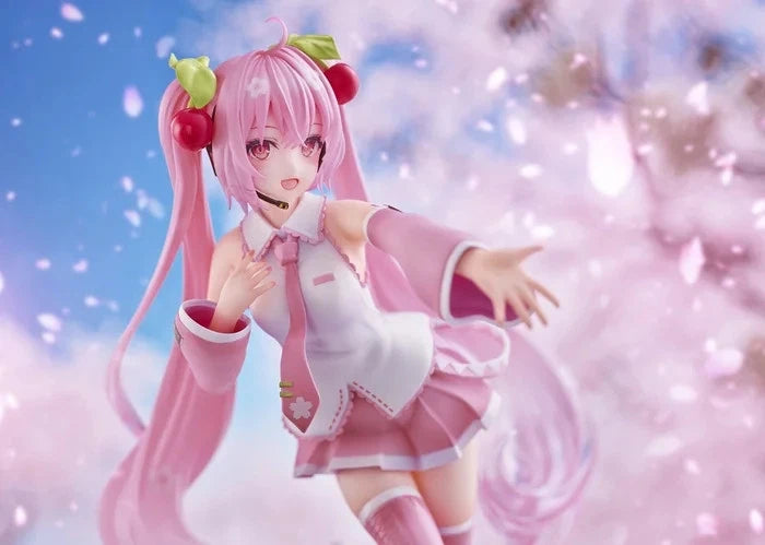 Hatsune Sakura Miku Stage Face Project DIVA Vocaloid Kawaii Figure PVC 7" [Boxed]