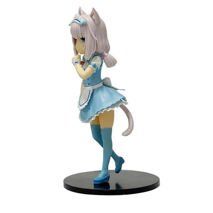 Chocola & Vanilla Maid Outfit Nekopara Anime Figure Model Statue PVC 7" [Boxed]