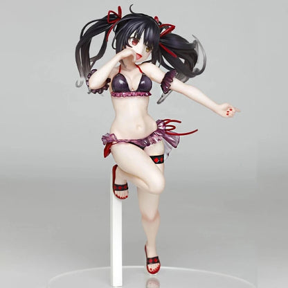 Kurumi Tokisaki Swimsuit Date A Live Anime Kawaii Waifu Figure PVC 7.8" [No Box]