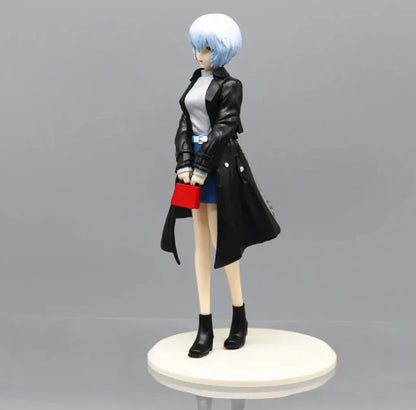 Rei Ayanami Red Rogue Rebuild of Evangelion Cute Anime Figure Model PVC 8" [Boxed]