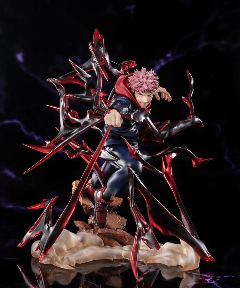 Yuji Itadori Piercing Blood Jujutsu Kaisen Signature Anime Figure PVC 6.8" [Boxed]