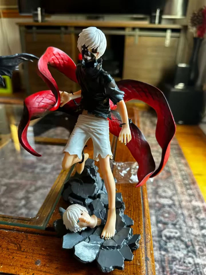 Ken Kaneki Centipede Tokyo Ghoul Iconic Anime Figure PVC 7" [No Box]