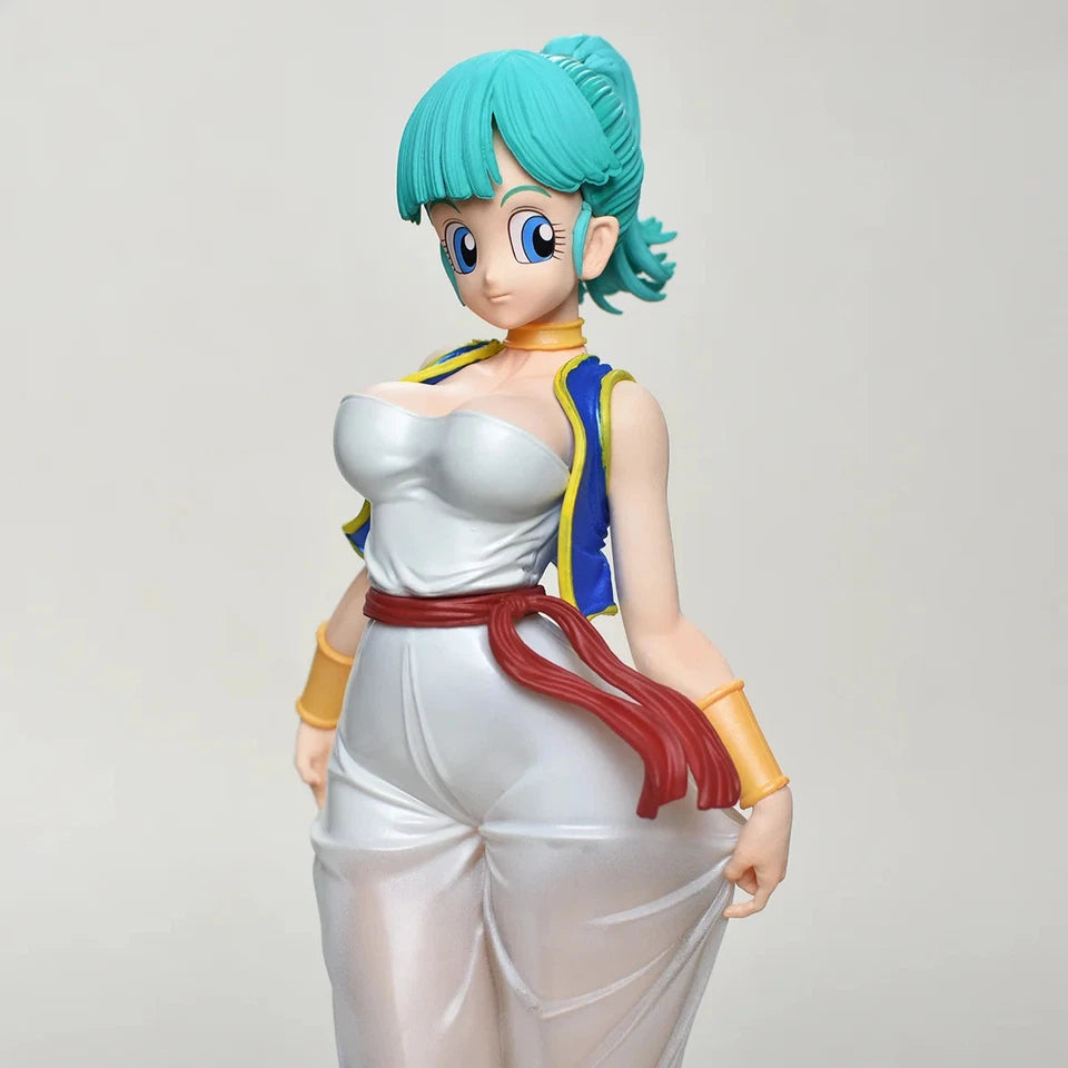 Bulma Arabian Style Dragon Ball Z Curvy Anime Figure PVC 11" [No Box] *Adult Collectible*