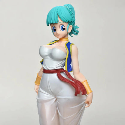 Bulma Arabian Style Dragon Ball Z Curvy Anime Figure PVC 11" [No Box] *Adult Collectible*