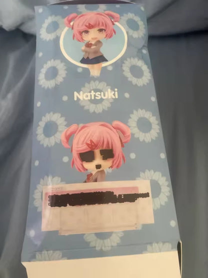 Natsuki Doki Doki Literature Club! Adjustable Kawaii Anime Figure PVC 4" [Boxed]
