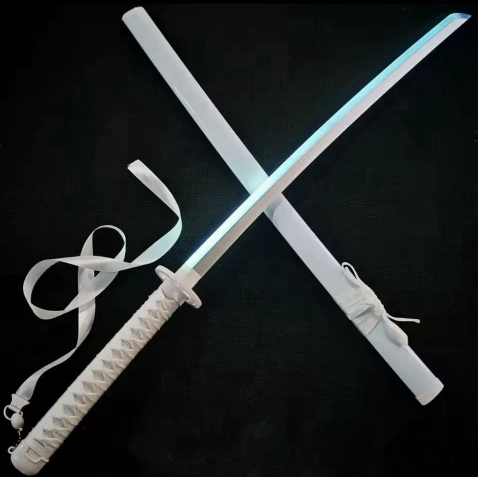 Led Luminous Bleach Katana Ichigo Rukia Sword Cosplay Light up 41"