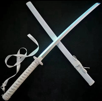 Led Luminous Bleach Katana Ichigo Rukia Sword Cosplay Light up 41"