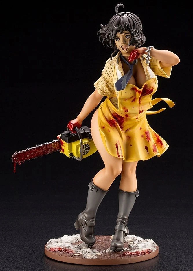 Female Leatherface Scary Parody Horror Figure PVC 7" [Boxed] *Adult Collectible*