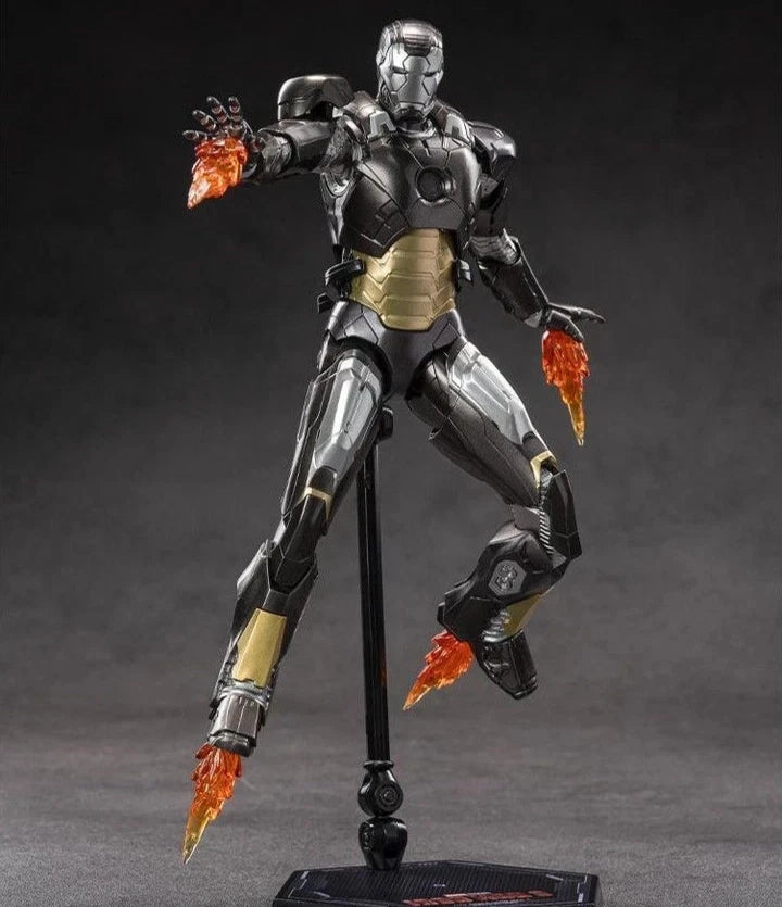 Iron Man Mark 12 Marvel Adjustable Featured Action Figure Model PVC 7" [Boxed]