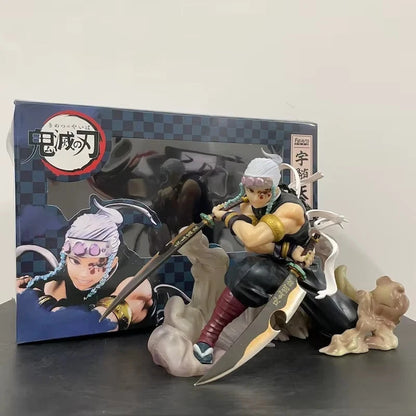 Tengen Uzui Sound Breathing Demon Slayer Collector-Grade Anime Figure PVC 6" [Boxed]