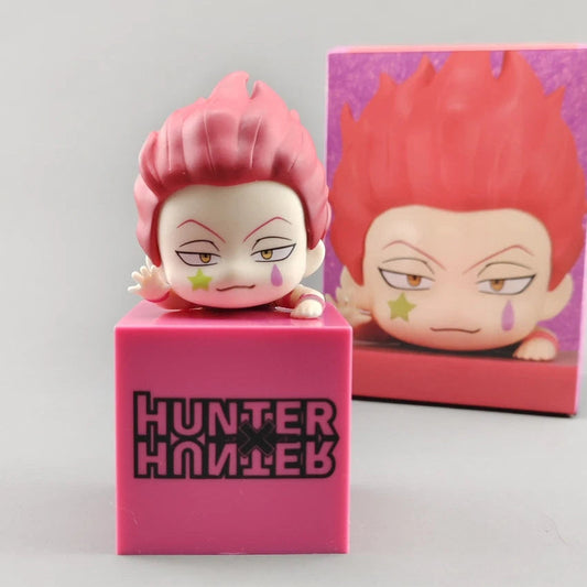 Killua, Gon, Kurapika, Hisoka Chibi Hunter × Hunter Anime Figure Model Statue PVC 4" [Boxed]