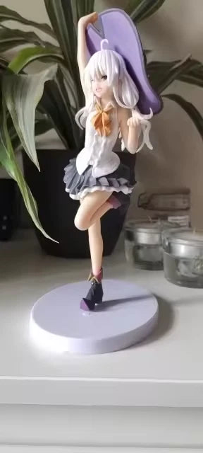 Elaina Light Ver. Wandering Witch Anime Figure Model Statue PVC 7.5" [Boxed]