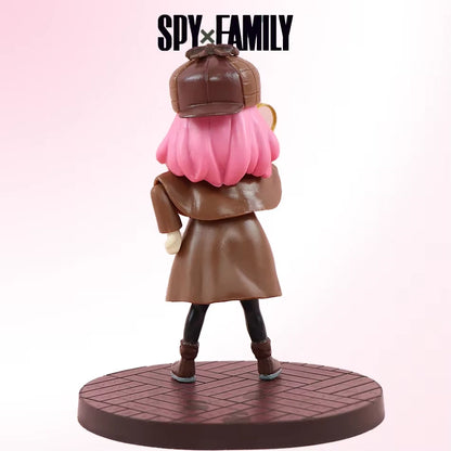 Anya Forger Winter Detective Spy × Family Anime Kawaii Figure PVC 5.2" [Boxed]