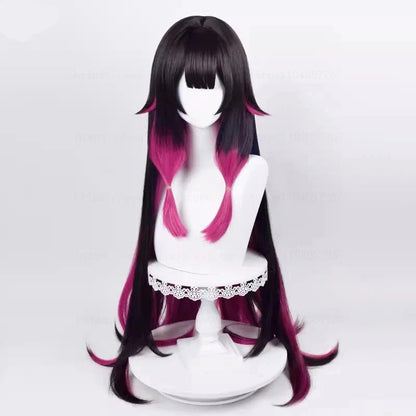 Columbina Genshin Impact Gradient Cosplay Wig 41.4'' Heat Resistant+ wig cap