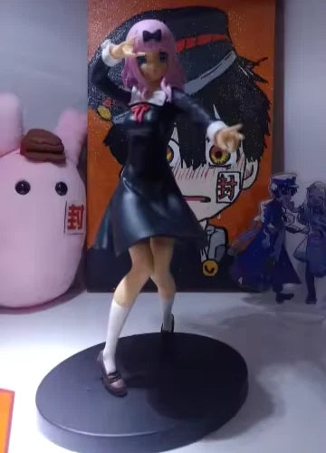 Kaguya Shinomiya & Chika Fujiwara Love is War Kawaii Anime Figure PVC 7" [Boxed]