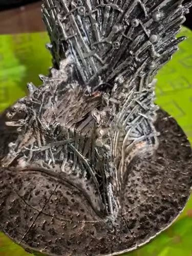 Iron Throne Game of Thrones Desktop Statue Sculpture PVC 6.2" [No Box]