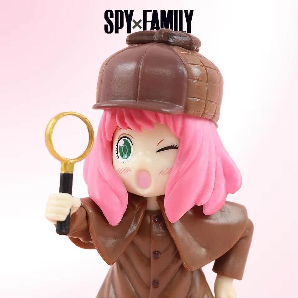 Anya Forger Winter Detective Spy × Family Anime Kawaii Figure PVC 5.2" [Boxed]