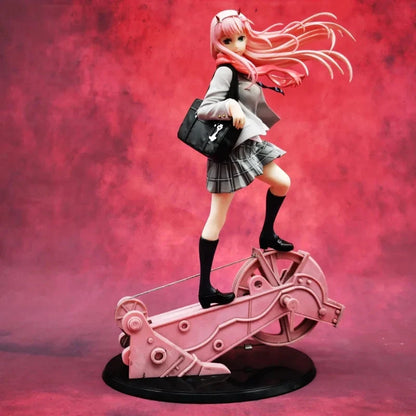 Zero Two School Uniform Darling in the Franxx Anime Figure Model PVC 11" [Boxed]