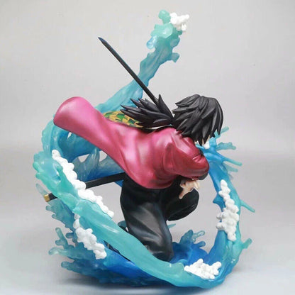 Giyu Tomioka Water Breathing Demon Slayer Anime Rare Figure PVC 6.6" [Boxed]