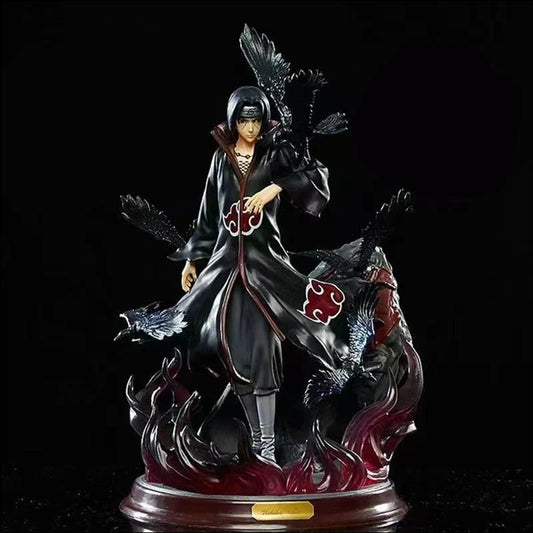Itachi Two Headed Crow Hall Naruto Display-Ready Anime Figure PVC 11" [Boxed]