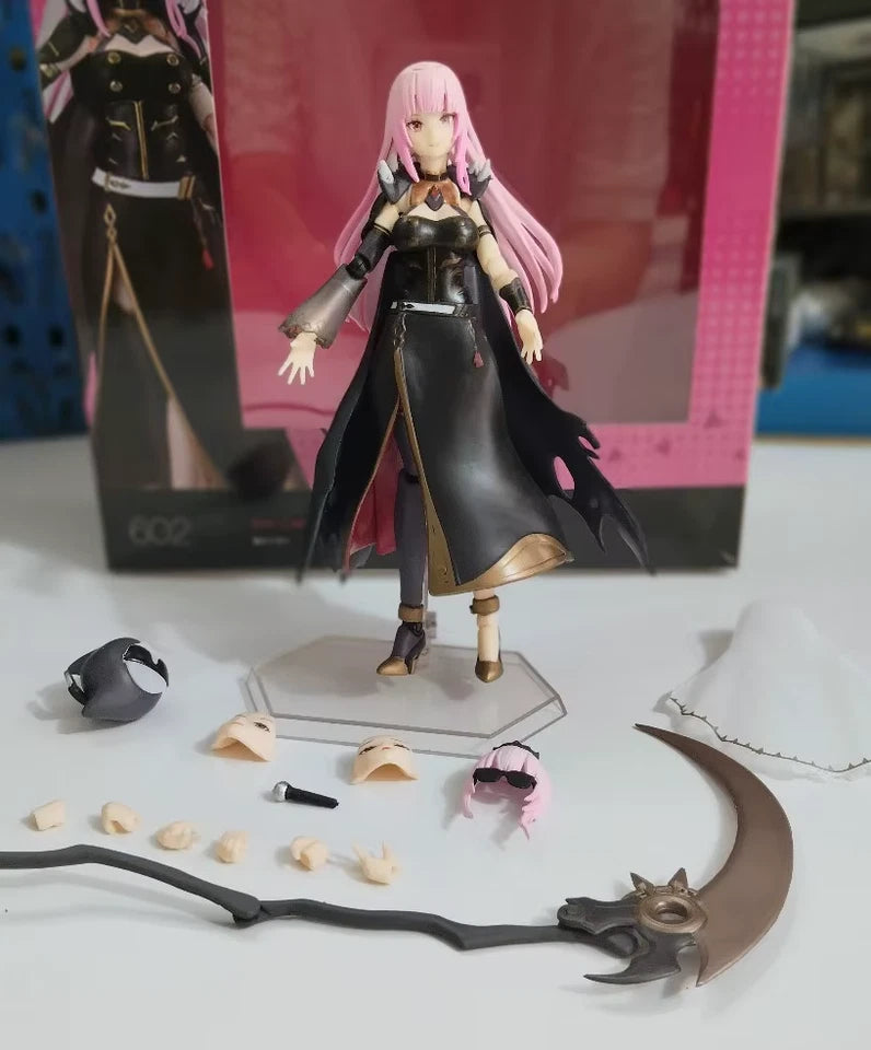 Mori Calliope Figma 602 Reaper Vocaloid Hololive Adjustable Figure PVC 5.9" [Boxed]
