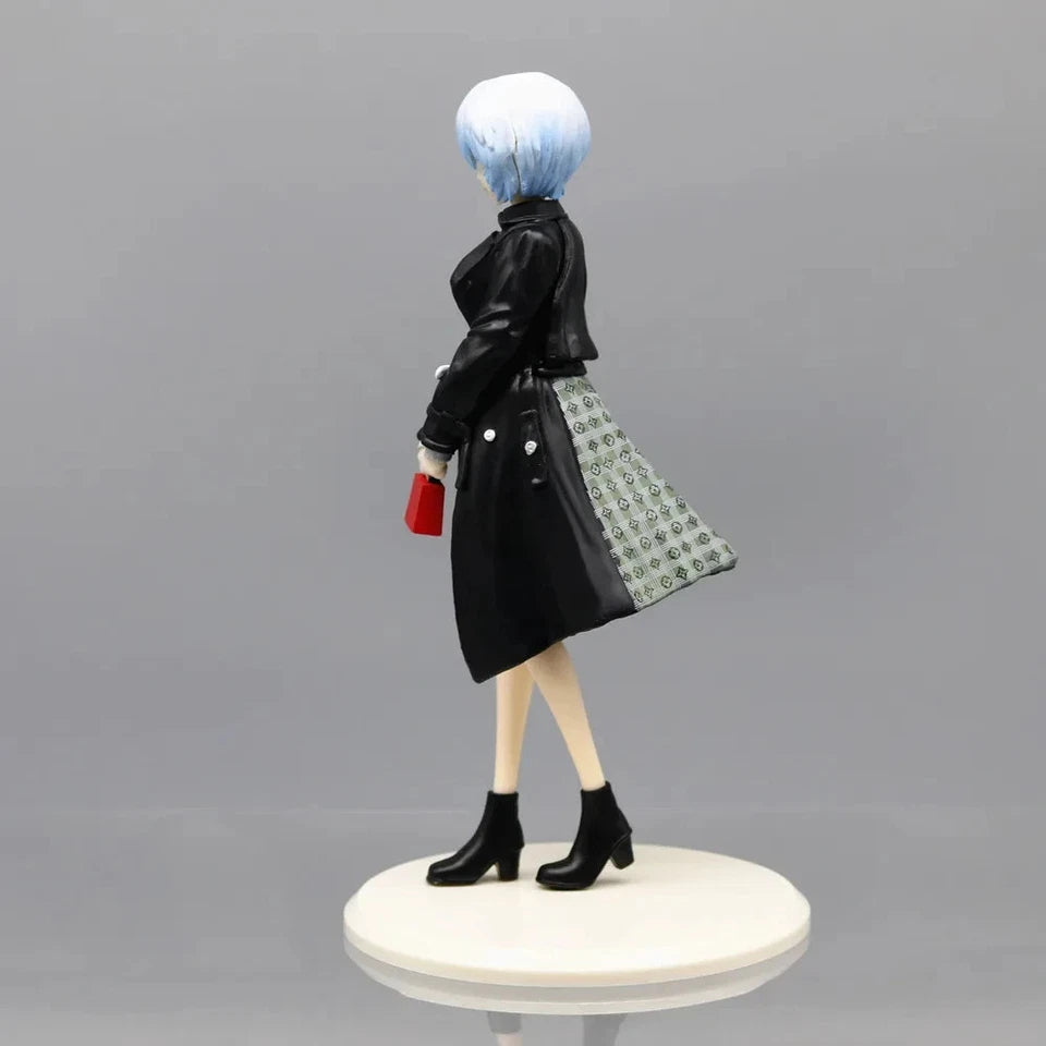 Rei Ayanami Red Rogue Rebuild of Evangelion Cute Anime Figure Model PVC 8" [Boxed]