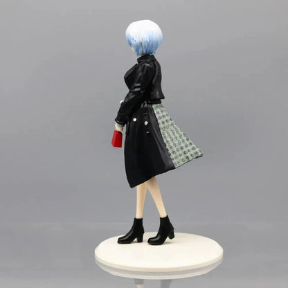 Rei Ayanami Red Rogue Rebuild of Evangelion Cute Anime Figure Model PVC 8" [Boxed]