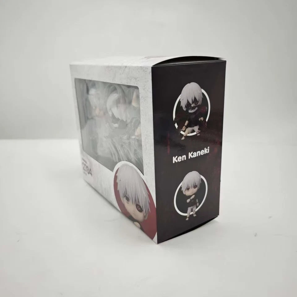 Kaneki Ken Tokyo Ghoul Anime Adjustable Kawaii Chibi Figurine PVC 3.9" [Boxed]