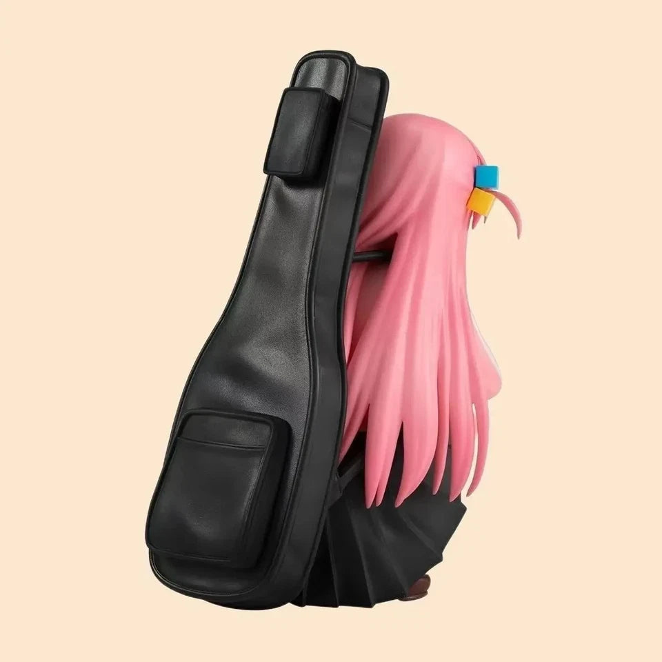 Hitori Gotoh Sitting Bocchi the Rock! Cute Anime Figurine PVC 3.5" [No Box]