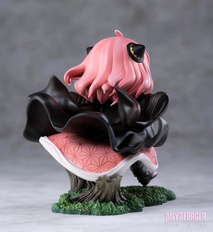 Anya Nezuko Outfit Spy × Family Demon Slayer Anime Figure PVC 4.7" [Boxed]