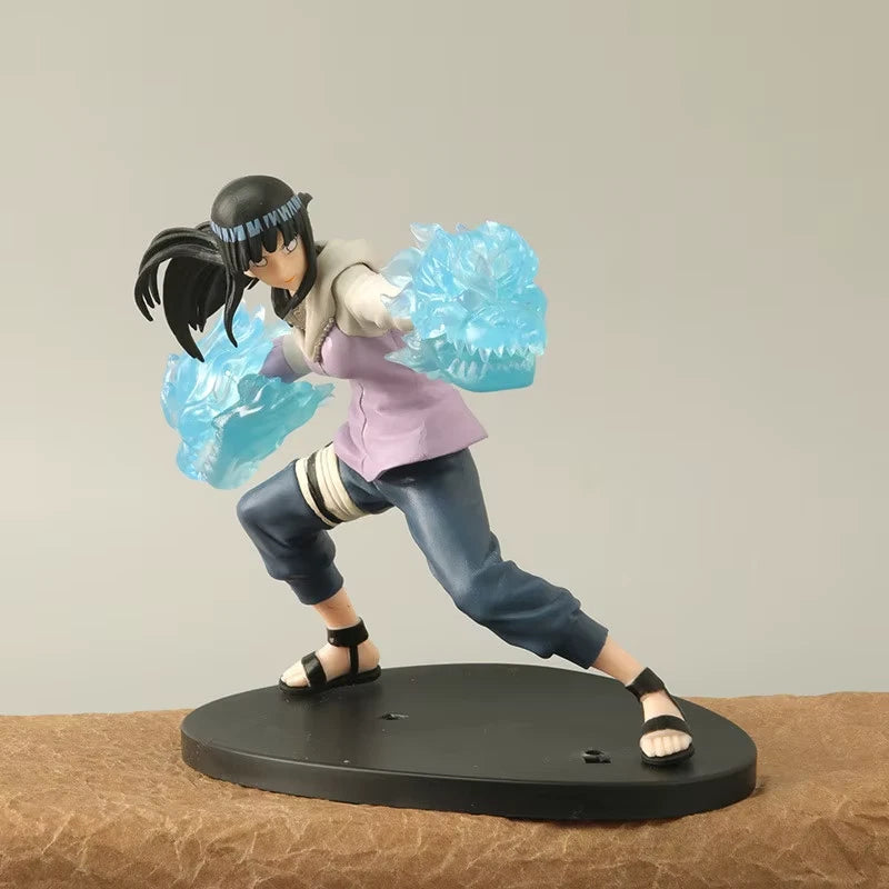 Hinata Hyuga Two Lion Fists Naruto Shippuden Anime Figure Model Statue PVC 6” [No Box]