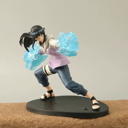 Hinata Hyuga Two Lion Fists Naruto Shippuden Anime Figure Model Statue PVC 6” [No Box]