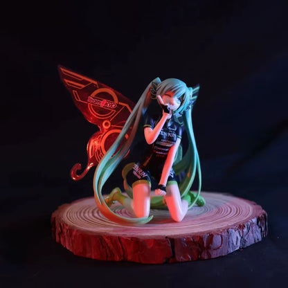 Hatsune Miku Fairy Racer Project DIVA Vocaloid Kawaii Figure PVC 4.7" [No Box]