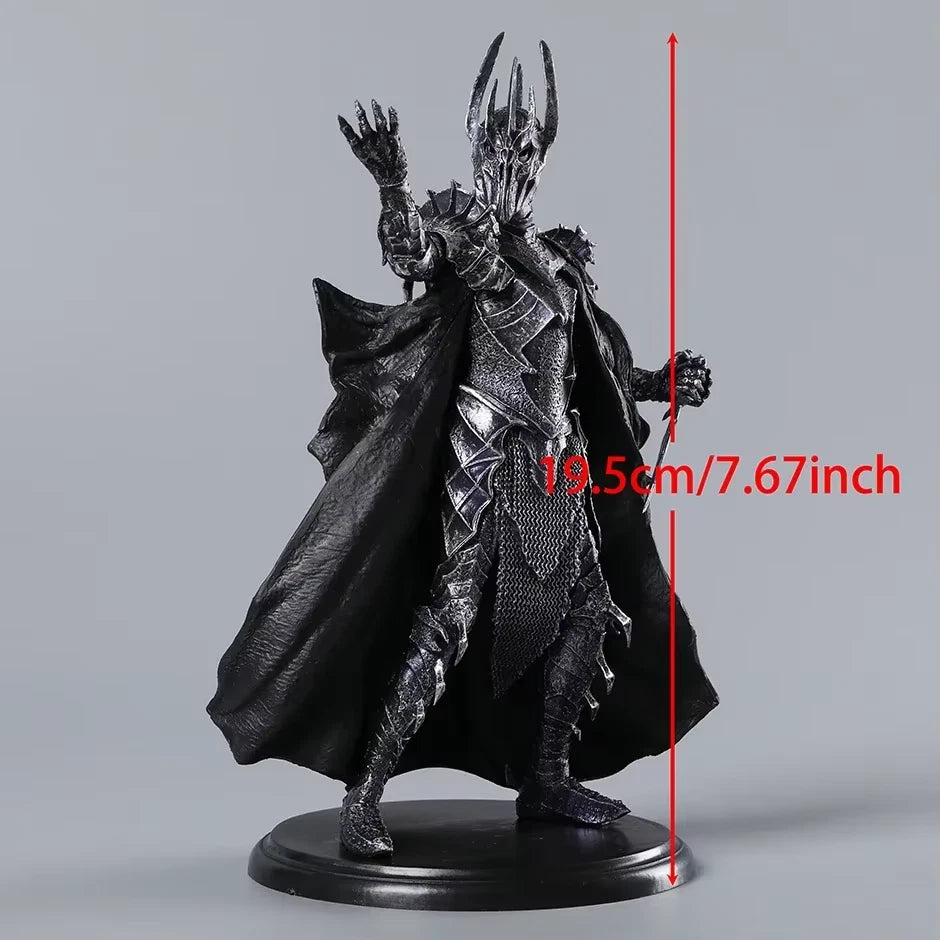 Sauron The Dark Lord The Lord of the Rings Rare Action Figure PVC 7.6" [Boxed]