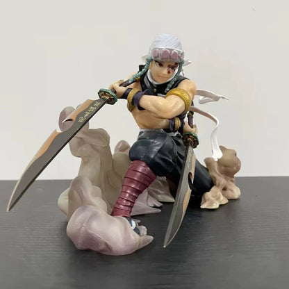Tengen Uzui Sound Breathing Demon Slayer Collector-Grade Anime Figure PVC 6" [Boxed]