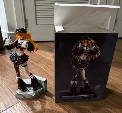 Asuka Sohryu Street Punk Neon Genesis Evangelion Anime Figure PVC 11" [Boxed]