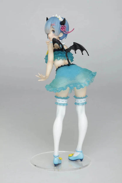 Rem Succubus Re: Zero Anime Kawaii Petite Figure PVC 8" [No Box]