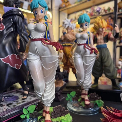 Bulma Arabian Style Dragon Ball Z Curvy Anime Figure PVC 11" [No Box] *Adult Collectible*