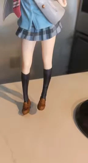 Kaori Miyazono Kawaii Your Lie in April Anime Figure Model Statue PVC 8" [Boxed]