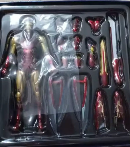 Iron Man Mark 85 Marvel Endgame Adjustable Iconic Action Figure PVC 6" [Boxed]