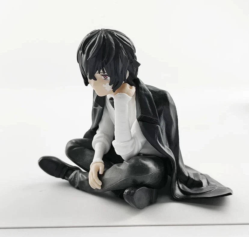 Osamu Dazai Sitting Bungo Stray Dogs Desktop Anime Figure Model PVC 5.3" [Boxed]